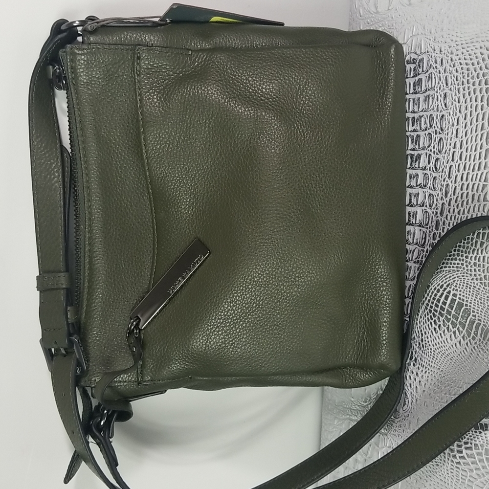 VINCE CAMUTO CROSSBODY BAG IN PINE FOREST NWT - Picture 2 of 8